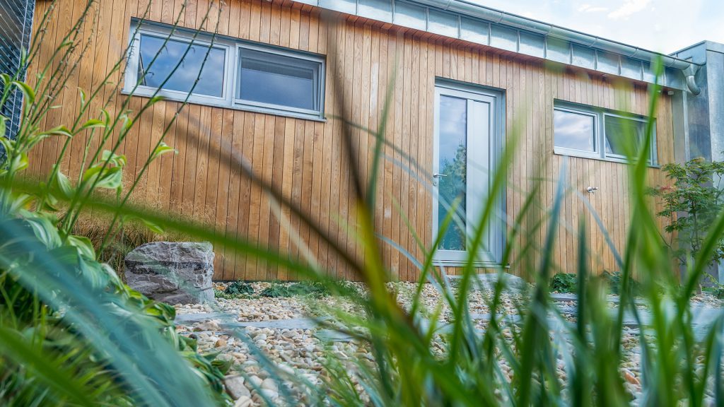 Mondian deursystemen — ALUMA hout-aluminium