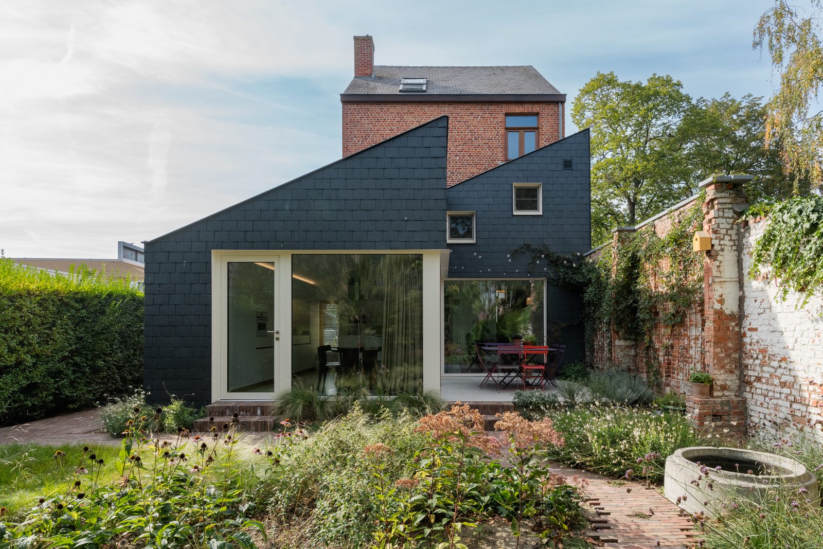 Mondian hout-aluminium kozijnen — Project CW renovatie